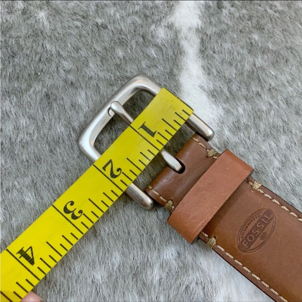 Fossil Aiden Leather Belt 42